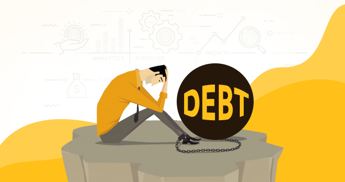 Risk of building business on debt | Debitam - Online Account Filing
