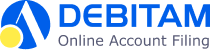 Debitam - Online Account Filing logo