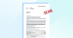 Company Registration Scam Letters | Debitam - Online Account Filing
