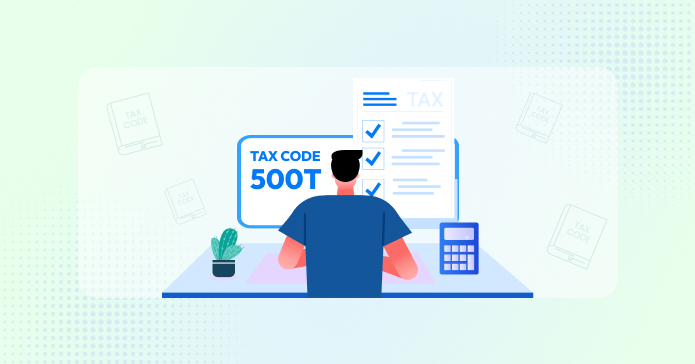 Tax Code 500T | Debitam - Online Account Filing