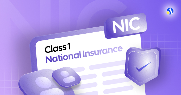 Table showing Class 1 National Insurance rates and thresholds for employees and employers in the 2025/26 tax year | Debitam