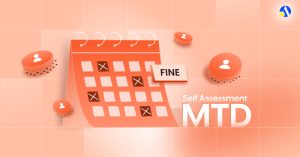 Diagram of HMRC's MTD penalty points system showing how missed deadlines lead to £200 fines