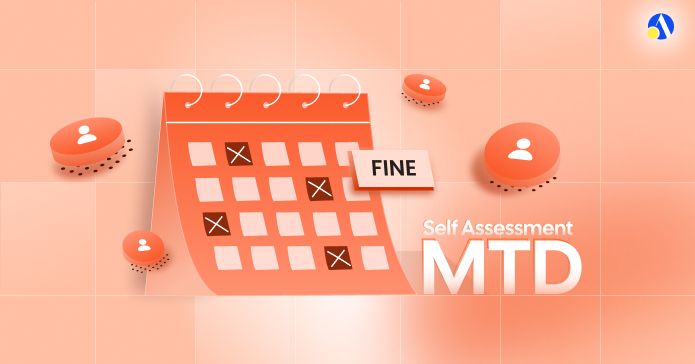 Diagram of HMRC's MTD penalty points system showing how missed deadlines lead to £200 fines