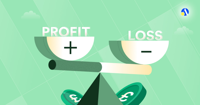 Break-even point formula showing fixed costs, variable costs and contribution margin for a UK small business
