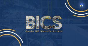 UK factory production line illustrating BICS electricity cost relief for eligible manufacturers
